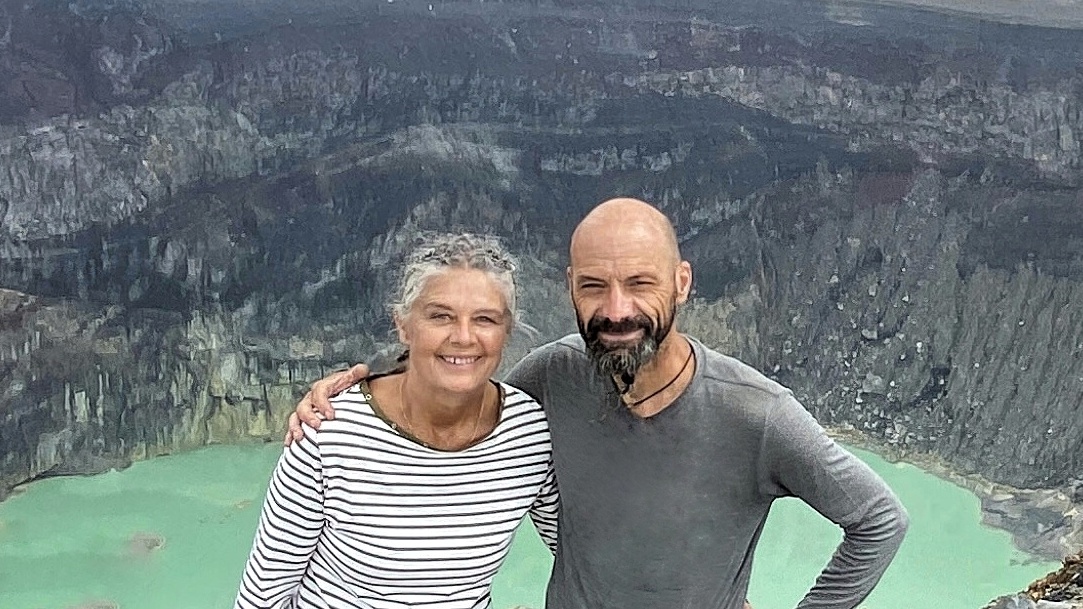 Souvenir au volcan Santa Ana